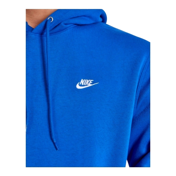 Nike Sweatshirt Mens 2XL Game Royal Blue Club Fleece Pullover Hoodie FN3859 480 - Picture 4 of 5